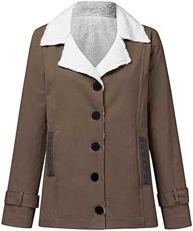 Cor de bolso de pelúcia de ursinho de pelúcia feminina combinando com zíper de inverno quente fora da jaqueta preta sem