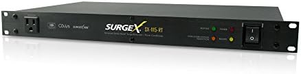 SURGEX SX -1115 -RT RACK MONTAGEM ELIMINADOR DE MONTAGEM - PROTETOR DO SURGE/Condicionador de energia para áudio, vídeo,