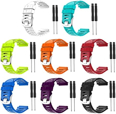 GHFHSG Band de relógio de silicone colorido para Garmin Forerunner 920xt Strap Substitui