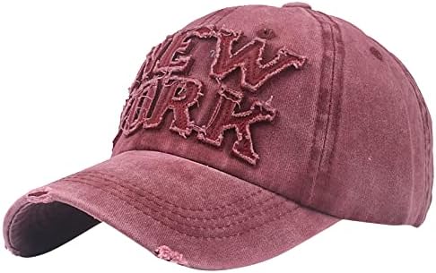 Baseball Cap Womens mens casual ajustável chapéu de chapéu de verão Seltero -sol -protetor de gorro com gorjeta de caminhada de ciclismo de moda viseira