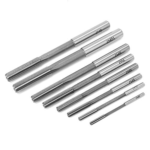 CHUCKING REAMER, 8PCS RESTERER, FERRAMENTA DE ELIGADA DE HAX DA HAX DO ATELHO DE ELAPELA, ACESSÓRIOS H7, EMPRESSÃO DE