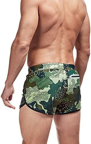 AIFACT MENS NATA TUNCOM RÁPIDO DO RUNCIDO DO RUNCIMENTO Vintage Sexy shorts com forro