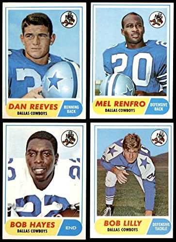 1968 Topps Dallas Cowboys equipe Dallas Cowboys NM+ Cowboys