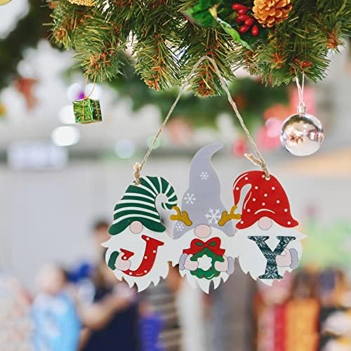 Ornamentos para decorações de árvores de natal, encantos pendurados em árvore de Natal decorações de férias de Natal Garland
