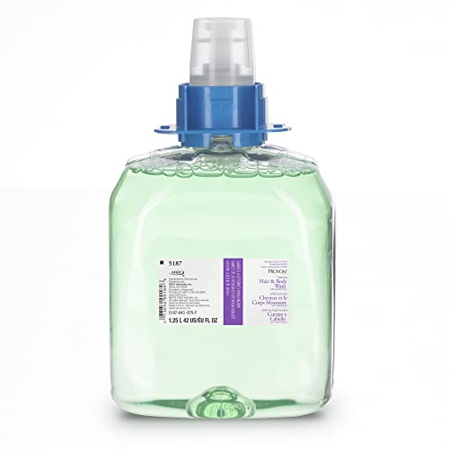Proton Fub -Faming Pepuber Melon Hair and Body Wash Recars com hidratantes, 42,3 oz, pacote de 4 garrafas