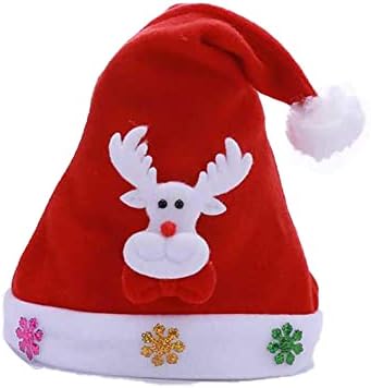N-X Chapéus de Natal Infantil Crianças Presentes Pequenos Presentes Chapéus de Natal Homens e Mulheres Adultos Ornamentos