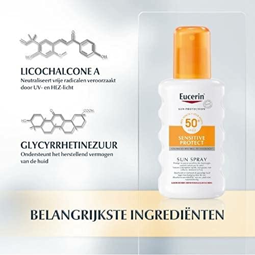 Eucerina Sun Spray SPF 50+ pele sensível 200 ml