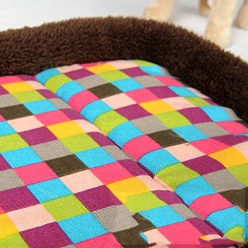 Mmawn Bed Bed Bed Tapete confortável Crata macia Máquina anti-deslizamento lavável Caminho de cachorro lavável Cama de animais de estimação para cães e gatos