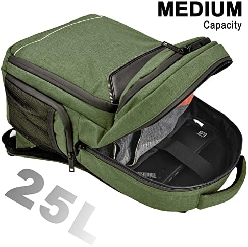MZIPLINE Backpack Back-Smell Proof-Anti Roubo Business Backpack com trava, grandes sacolas de viagem para homens e mulheres de faculdades viagens