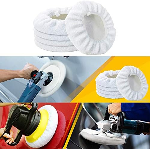 Frattina 5 PCs 10 polegadas polir Polish Polishing Buffling Car buffer de cera