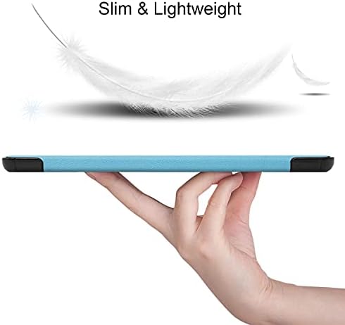 Tablet PC Capa Case Case para Samsung Galaxy Tab S6 Lite 2022 （SM-P613/P619/P610/615, Caixa de tablet inteligente Tri-Fold,