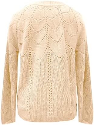 Camisinho de gola feminina malhas de malhas colorida Mohair Pullover Hollow Valentine