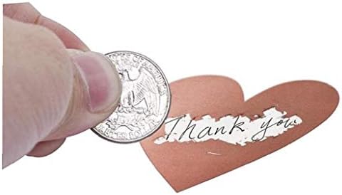 AMOYER 1ROLL Coração em forma de foca adesivos de ouro rosa arranhões de adesivos de papel de papel de papel adesivo de estacionamento de doce adesivo de lapela