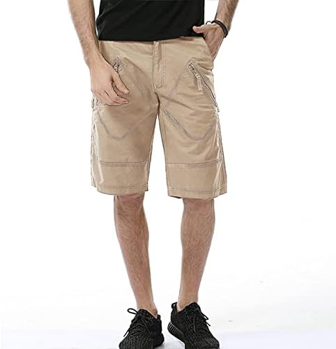 Shorts de carga, homens, verão novo shorts grandes masculinos de bolso casual solto