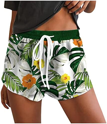 Firero Beach Shorts para mulheres férias de verão boho