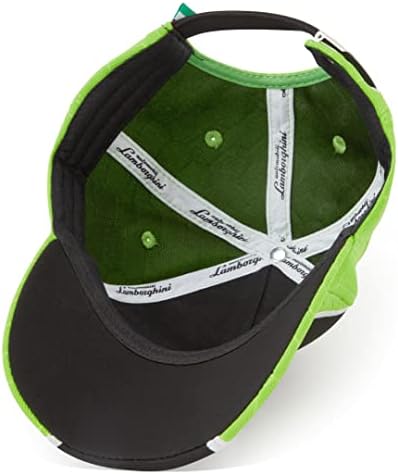 Lamborghini 2020 Adult Squadra Corse Team Cap em preto/verde