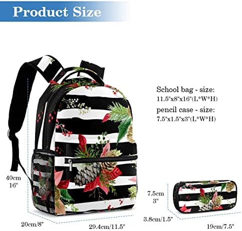 Folhas combinação de bolsas de mochila para viagens escolares material de vela casual ao ar livre com cinta ajustável para
