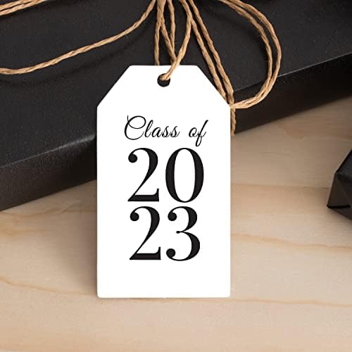 25 Classe de 2023 Greatt Stret rótulo Tags Hang para favores de festas, guloseimas ou decorações de agradecimento