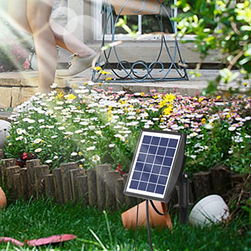 Kit de irrigação por gotejamento solar, irrigação de jardinagem interna e externa, geturinos de 15pcs Sistema automático