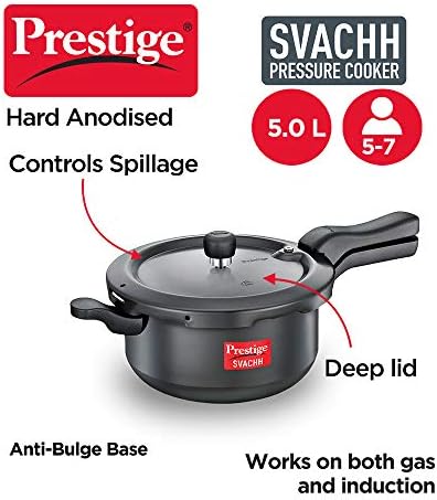 TTK Prestige Svachh Pan de pressão sênior anodizado
