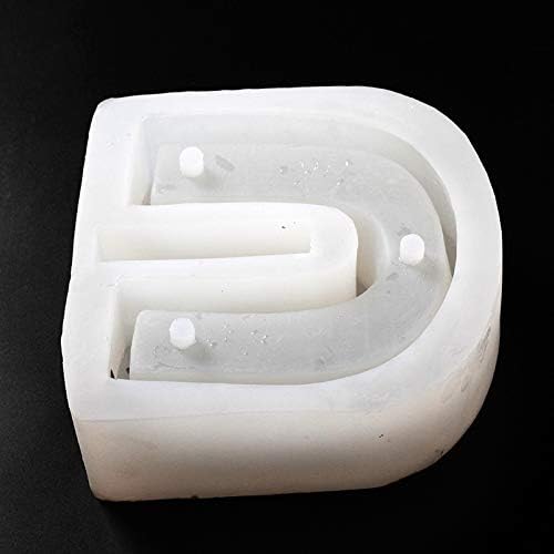 Nicole Cement Silicone Mold U Forma de concreto Flor Mold Mold