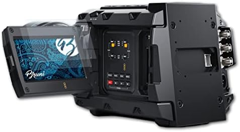 Protetor de tela Bruni Compatível com Blackmagic Design Ursa Mini Pro 4.6K G2 Filme Protetor, Filme Clear Clear Protection