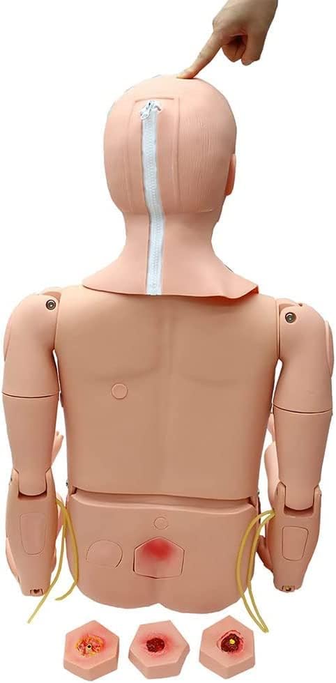 Shengang Human Manikin, simulador de atendimento ao paciente de corpo inteiro Primeiros socorros de trauma manife