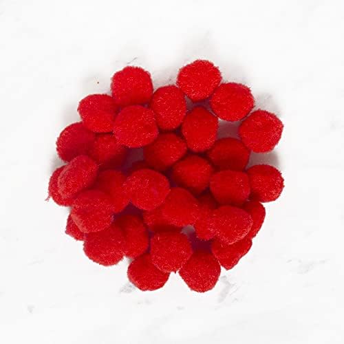 Loren artesanato 100 peças artes e artesanato pom poms bolas para decorações de artesanato criativo de arte diy