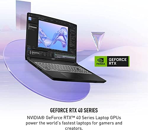 MSI Creator M16 Laptop 2023 16 QHD+ 2560x1600 Exibição 10-CORE 13o Intel Core i7-13620H 64GB DDR5 4TB SSD NVIDIA GEFORCE RTX