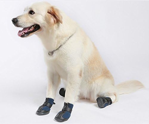 Botas de cão NoSapatos Botas Golden Retriever Botas que não deslizam Sapatos grandes grandes para cães Sapatos à prova