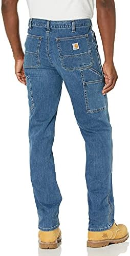 Carhartt Men's Rugged Flex Relaxed Fit Double Front Utility Jean