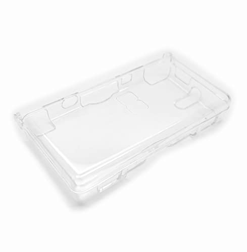 Nova substituição transparente de cristal de caixa de casas resistentes NDSL, compatível com o console portátil Nintendo