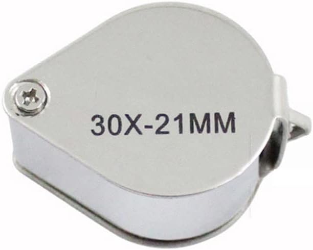 Adaptador de microscópio usev 10x/ 20x/ 30x Mensagem dobrável de bolso mini lupa de lupa portátil de lupa de jóias de jóias de