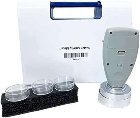 Novo medidor portátil de atividade de água alimentos aw Monitor de testador Analisador de água para medir a atividade da água de