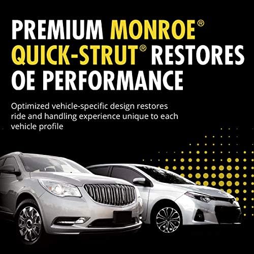 Monroe Shocks & Struts Quick-Stut 171377R Strut e montagem da mola da bobina