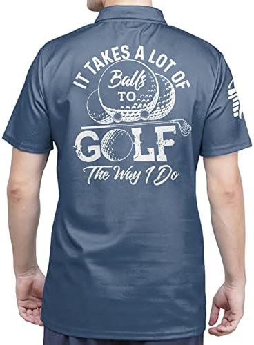 Camisas de golfe hivichi para homens camisa polo masculino