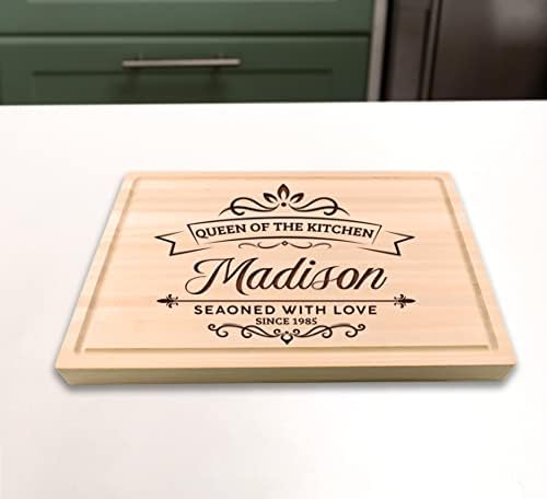 Presente personalizado para a placa de corte para mamãe para o dia das mães personalizadas tábua gravada