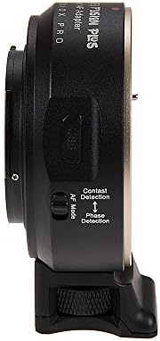 Fotodiox pro fusion mais adaptador inteligente compatível com lentes Canon EOS EF/EF-S em câmeras selecionadas da Sony E-Mount