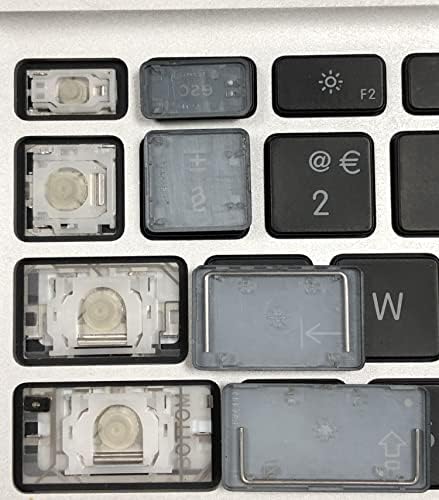 Substituição Bfenown Individual AP04 Tipo W Teclas de keycaps e dobradiça para MacBook Pro 13 15 17 A1278 A1286 Teclado A1297 para