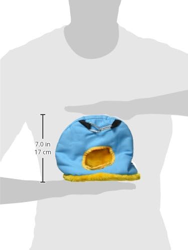 Produtos para animais de estimação prevuos BPV1168 Snuggle Sack Nest com abertura de 2-1/2 polegadas, as cores variam