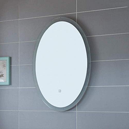 Espelho montado na parede YGCBL, espelho de banheiro LED, espelho de vaidade do banheiro com lâmpada, adequada para