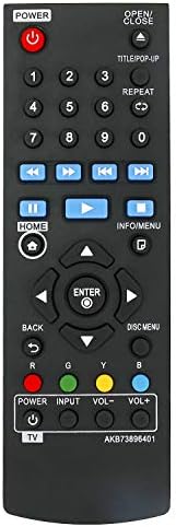 New AKB73896401 Remote Control fit for LG Blu-ray Disc DVD Player BP135 BP135W BP145 BP155 BP165 BP175 BP255 BP300 BP335W
