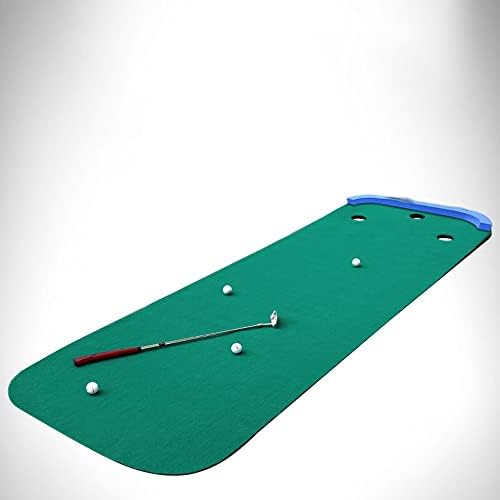 Aflhyjk Mini Golf Putting Green Indoor Protable Golf Practice Puter Trainer Mat Sports Practice tapete