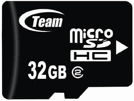 Cartão de memória MicrosDHC de velocidade turbo de 32 GB para HTC Touch Cruise Touch Diamond CDMA. O cartão de memória de alta velocidade vem com um SD gratuito e adaptadores USB. Garantia de vida.