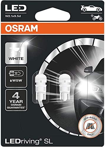 Osram - Ledriving W5W 194 168 Wedge LED BULLBS 6000K