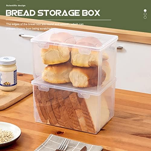 Caixa de pão de pão de hemotão Caixa de pão de pão fresco manutenção de pão pães pães de pãe