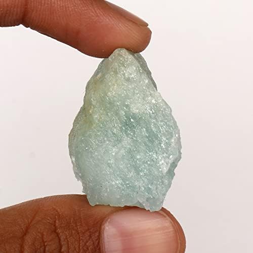 GemHub 106.45 CT Um grau natural Aqua Aqua Sky Aquamarine Terra Minerada Cristal Cristal Rougada Pedra Gemita para Cabas, Lapidário