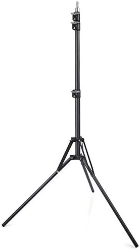 75 /6 pés/190cm fotografia reversa dobrar o tripé suporte Stands de telefone Piso Selfie anel Suporte para estúdio, guarda -chuva, pano de fundo, painel de LED, flashes de velocidade, refletor