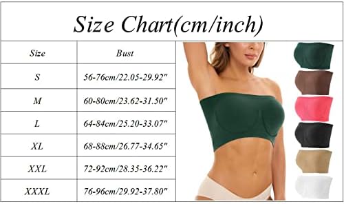 Caso de sombra 4 peças esportam sutiãs para mulheres de plus size strapleless banduau acolchoado top top top solto