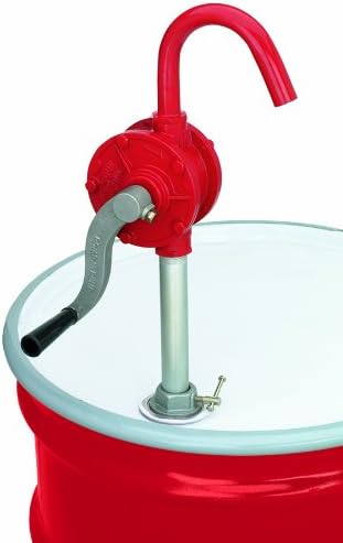 Lumax LX-1320 Red Deluxe Bomba de barril rotativa para serviço pesado. Ideal para uso pesado em aplicações industriais,